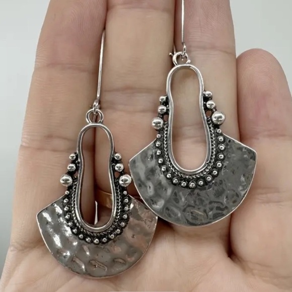 Handmade Bohemian Tribal Earrings - Picture 3 of 6